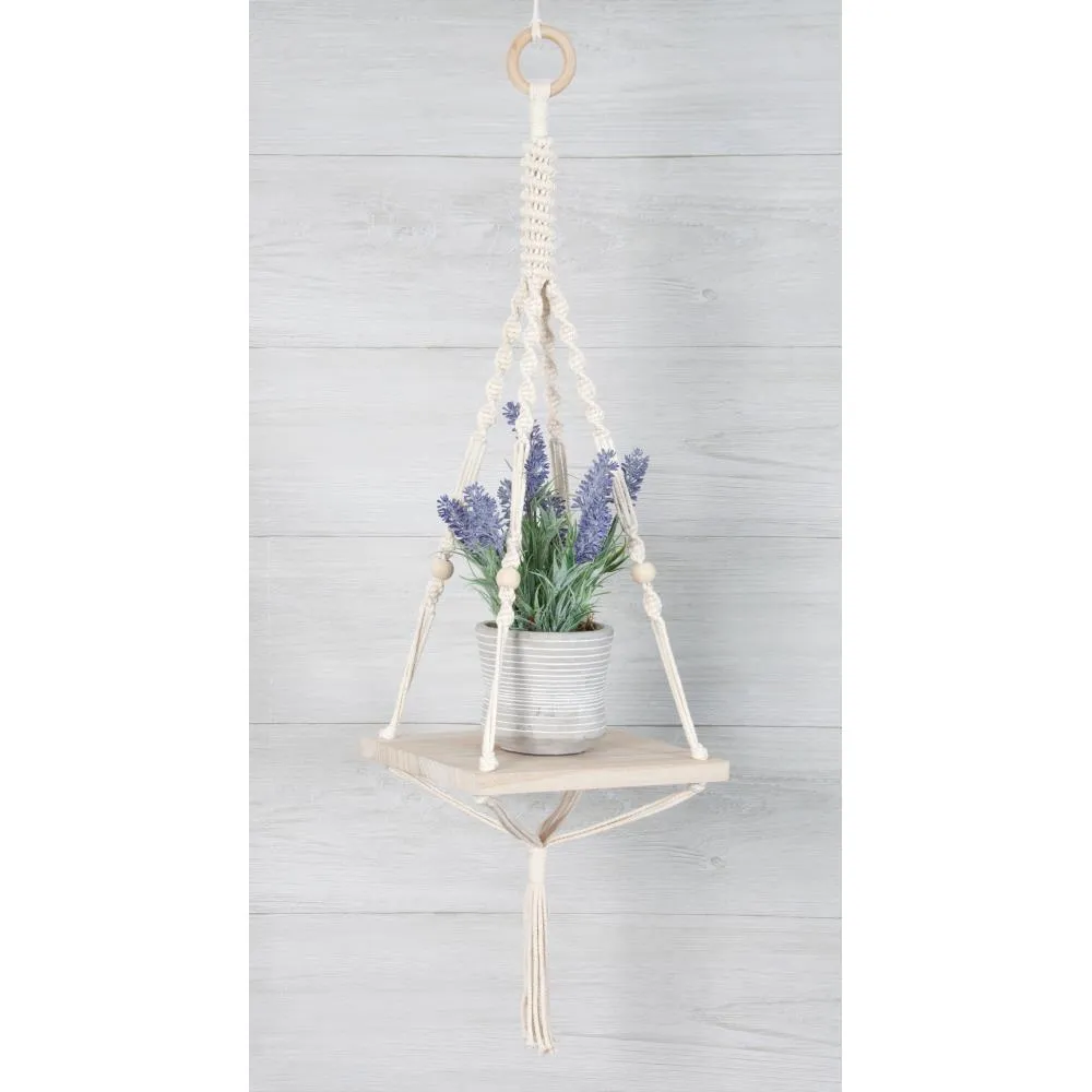 Solid Oak Macramé Hanging Kits