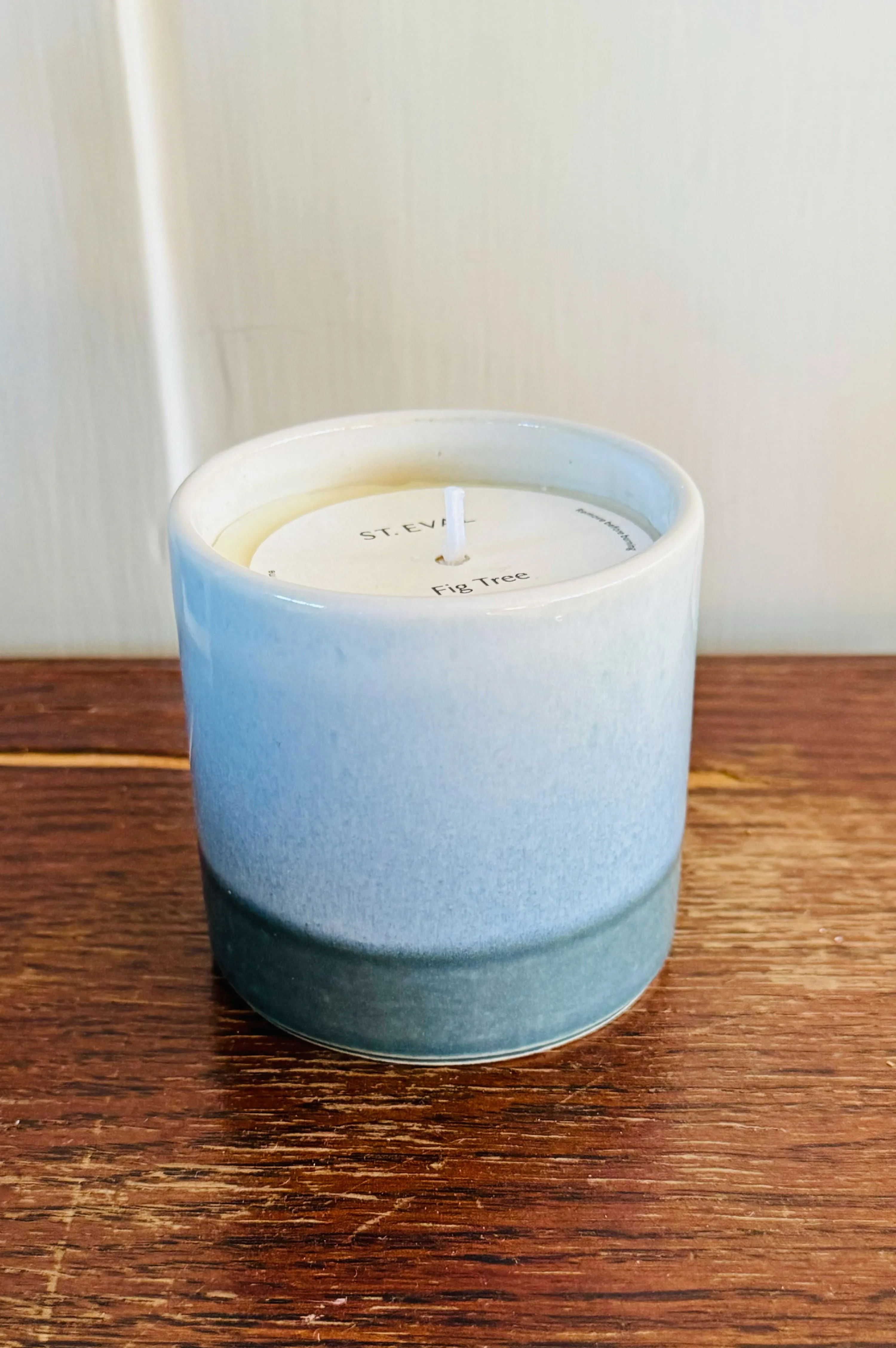 St. Eval Fig Tree Ceramic Candle
