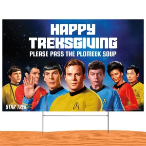 Star Trek Crew Personalized Yard Sign, Star Trek Original Series