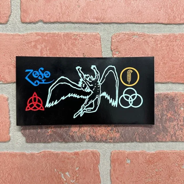Sticker - Zeppelin Symbols