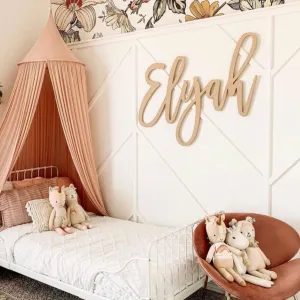 Sugar   Maple Personalized Wood Name Sign