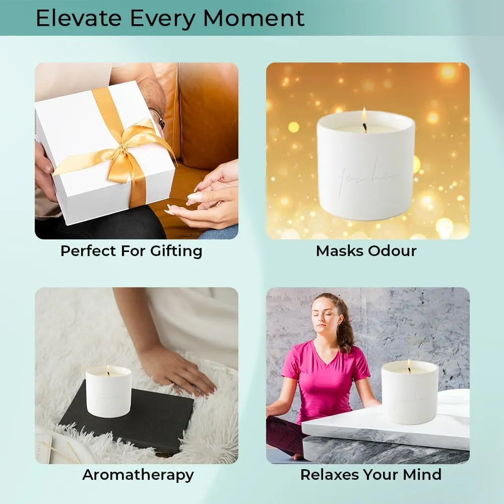 The Better Home Scented Candles 36 Hrs | Home Bedroom Decor Gift Set | Aroma Candles for Wedding Gifts | Valentine Gift for Girlfriend