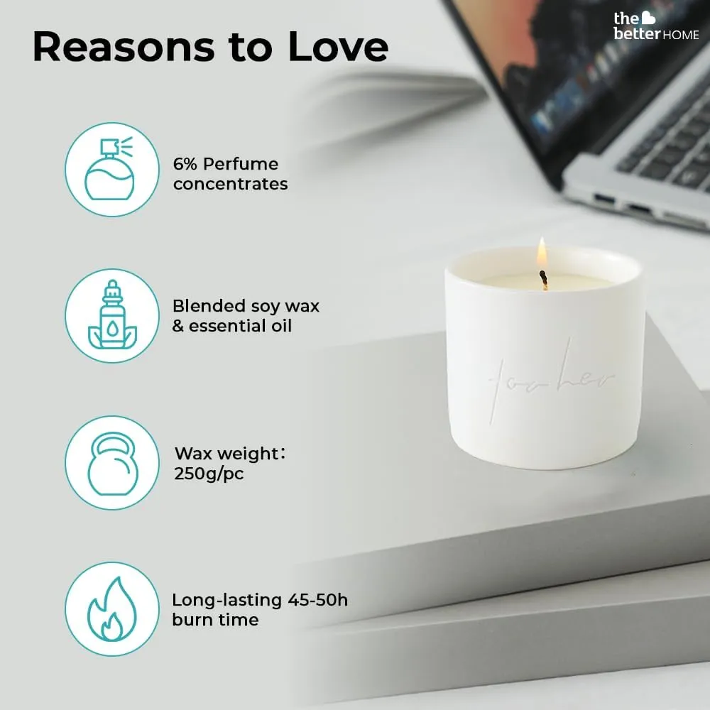 The Better Home Scented Candles 36 Hrs | Home Bedroom Decor Gift Set | Aroma Candles for Wedding Gifts | Valentine Gift for Girlfriend