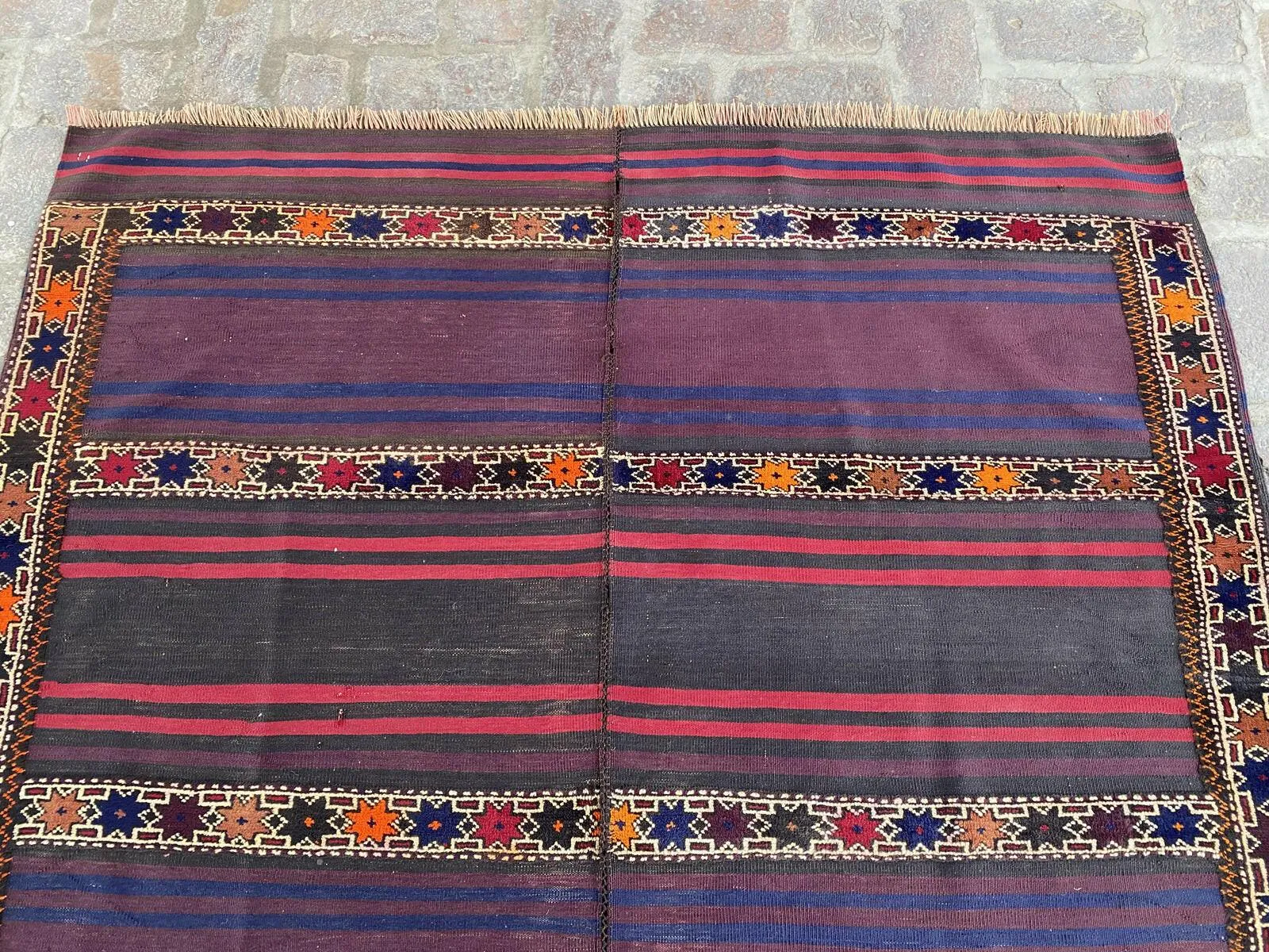 Vintage Afghan Kilim rug 166x275 cm