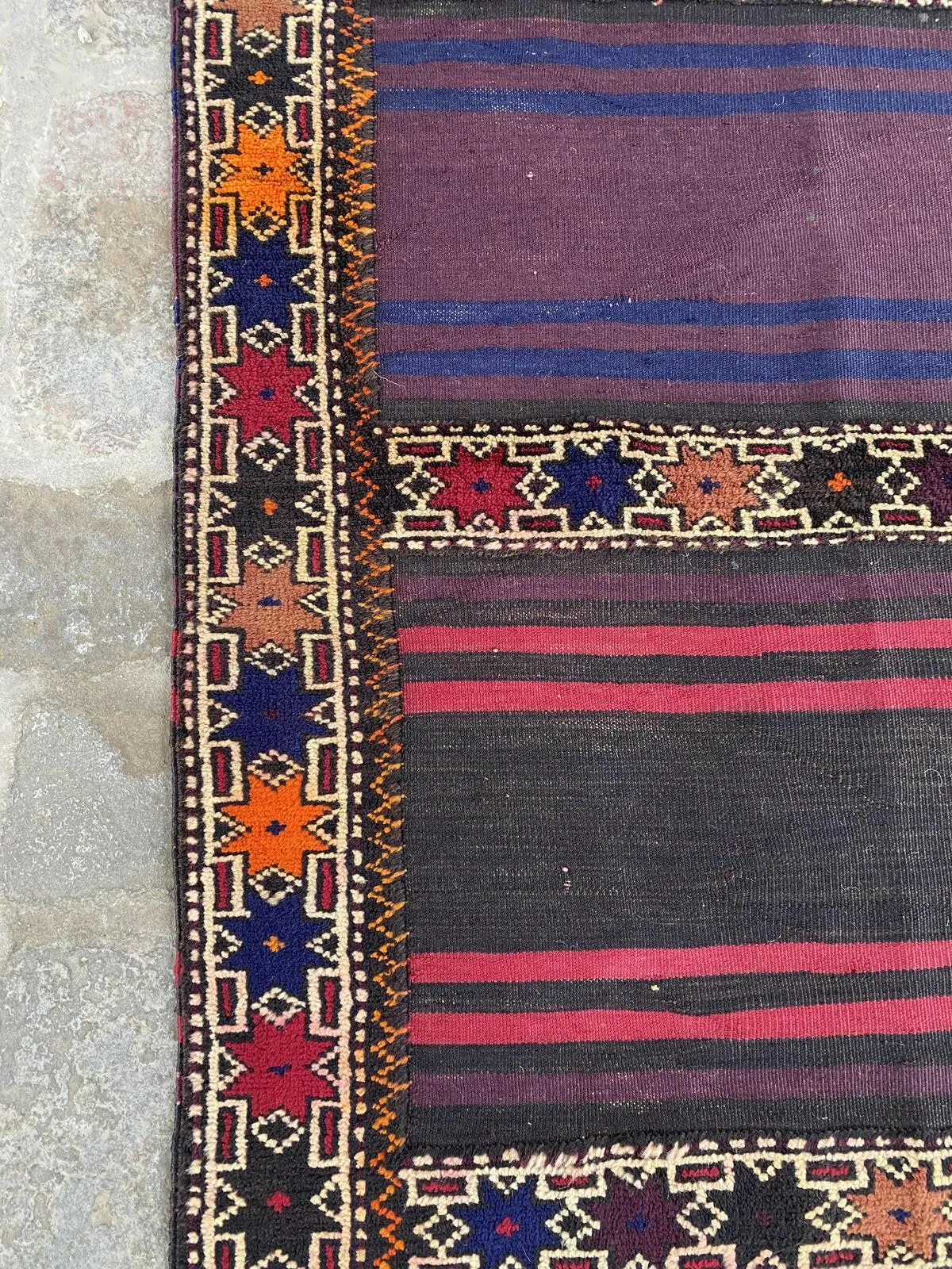 Vintage Afghan Kilim rug 166x275 cm
