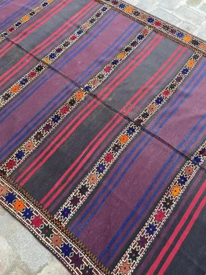 Vintage Afghan Kilim rug 166x275 cm