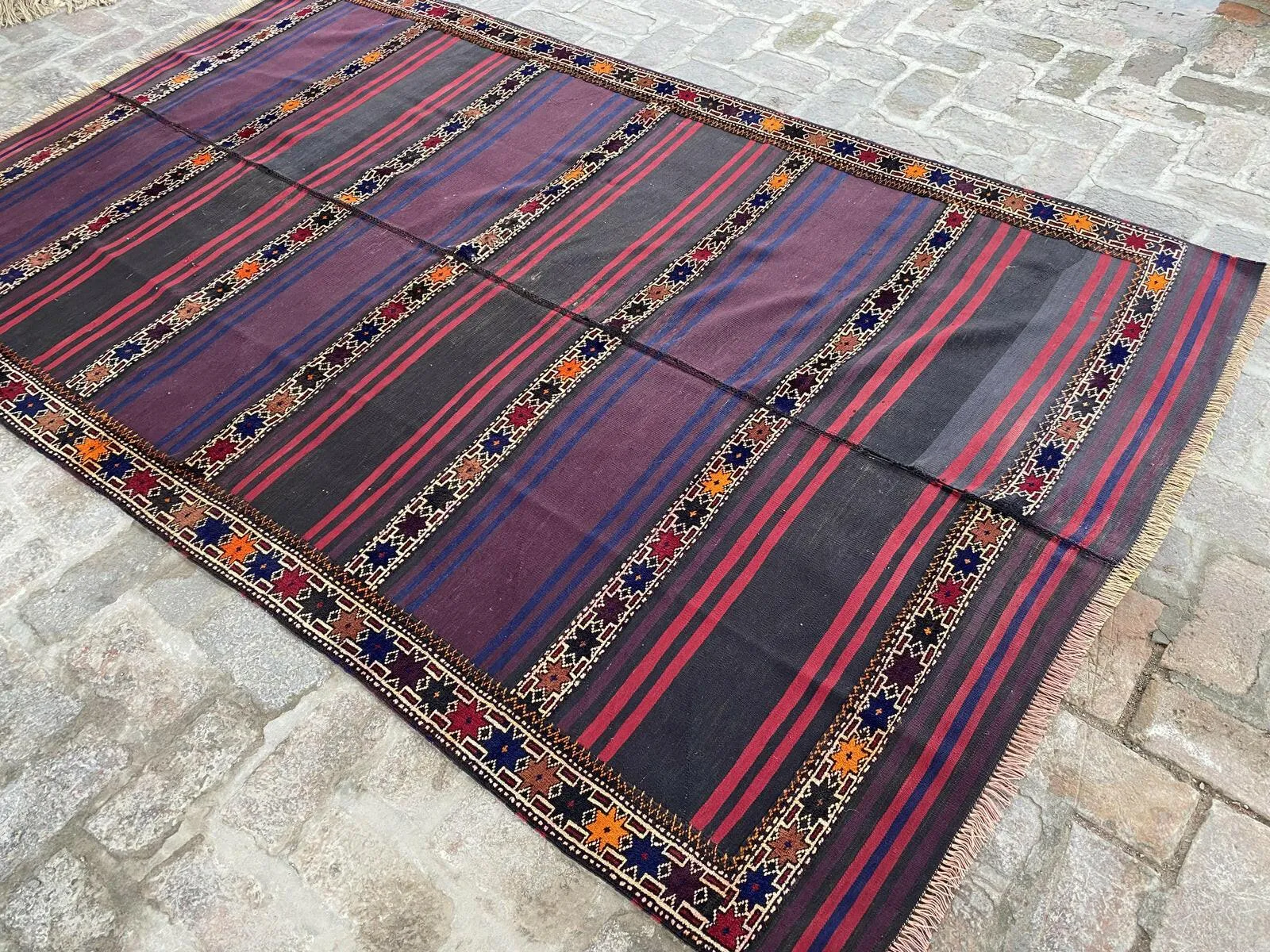 Vintage Afghan Kilim rug 166x275 cm