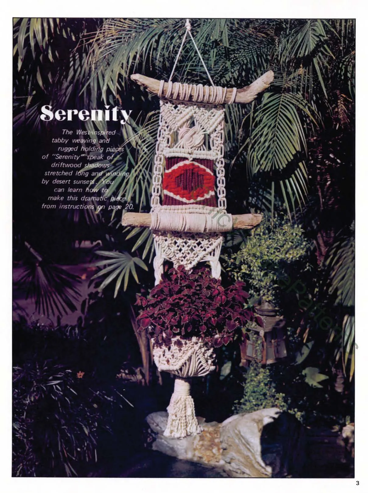 Vintage "Macrame Plus" Pattern Book, PDF Book, Instant Download