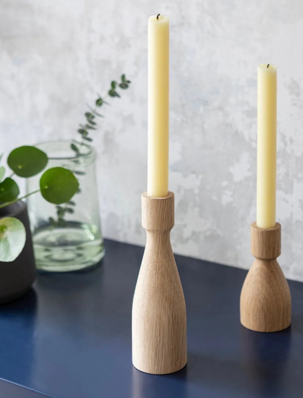 WALCOT | OAK CANDLESTICK | TALL