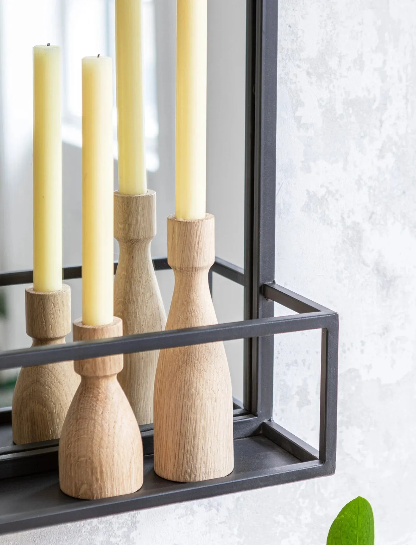 WALCOT | OAK CANDLESTICK | TALL