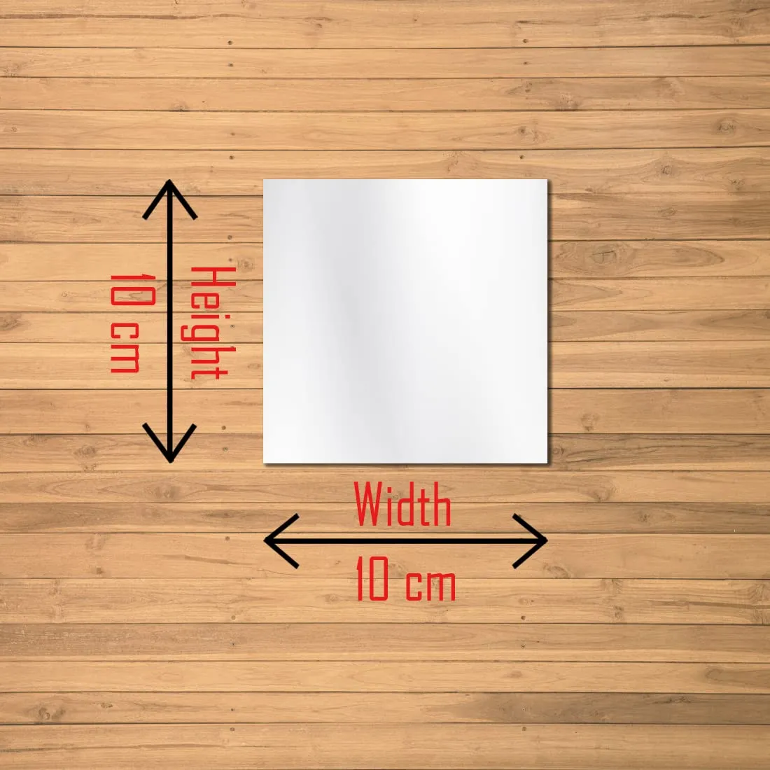 WallDaddy Self Adhesive Mirror Wall Stickers | Pack of (18 Solid Square Silver) 3D Acrylic Decorative Mirror Stickers, Mirror for Wall | Home | Bedroom | Bathroom | Kitchen | Festivals Decoration
