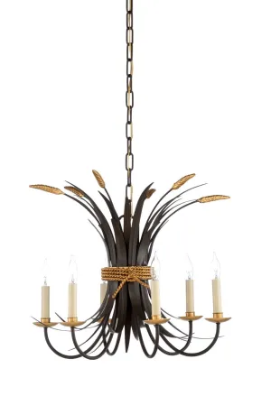 Wheat Bronze Chandelier