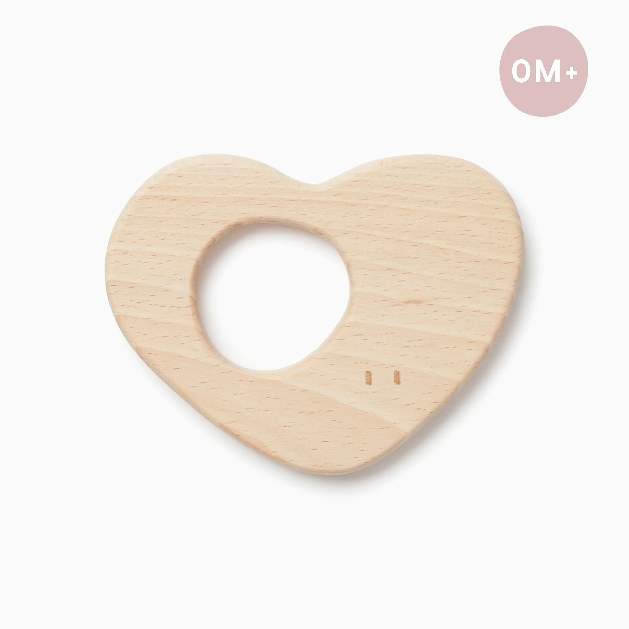 Wooden Heart Teether